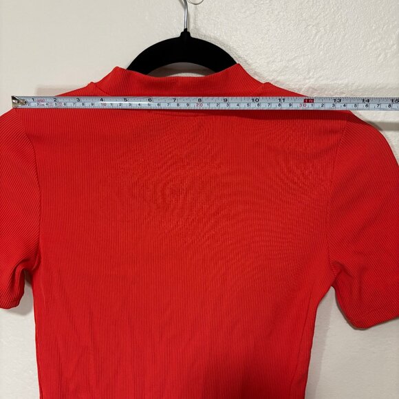 Bershka Red Mini Dress Size Small - Picture 6 of 8